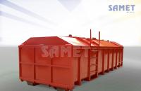 Closed containers with roof